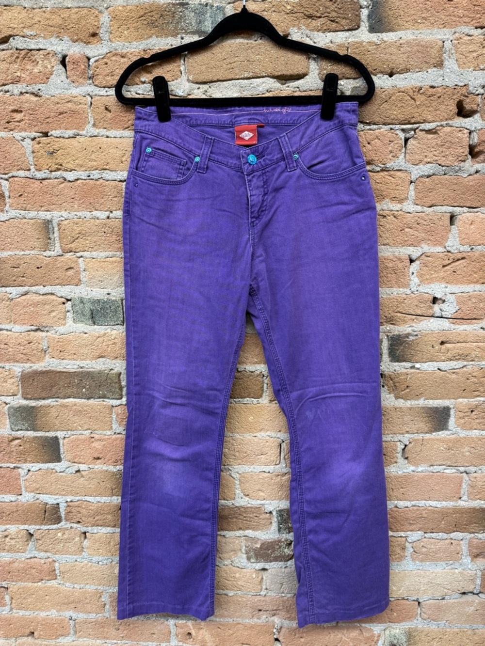 Oilily Purple Straight-Leg Jeans